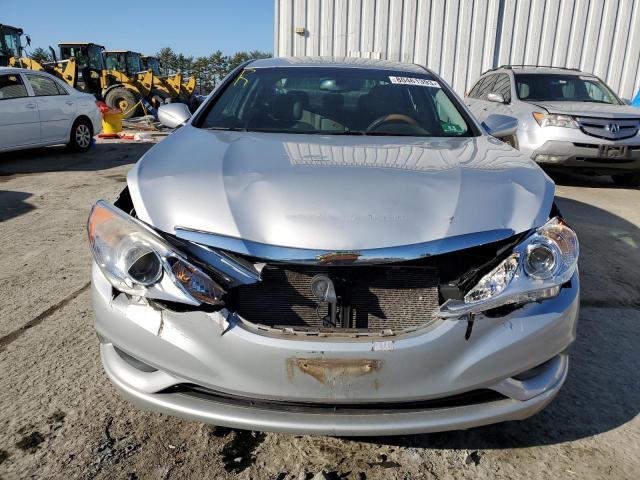 5NPEB4AC4DH520162 - 2013 HYUNDAI SONATA GLS SILVER photo 5