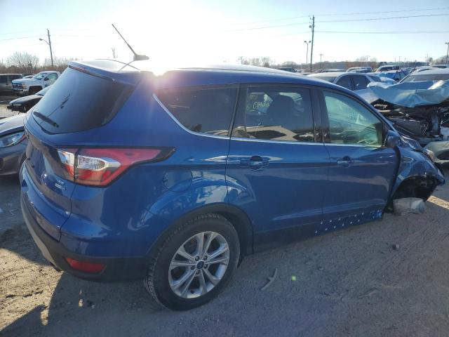 1FMCU9GD3HUE04392 - 2017 FORD ESCAPE SE BLUE photo 3