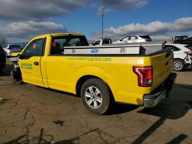 1FTMF1C89GKF25094 - 2016 FORD F150 YELLOW photo 2