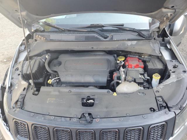 3C4NJDBB6MT539420 - 2021 JEEP COMPASS LATITUDE SILVER photo 12