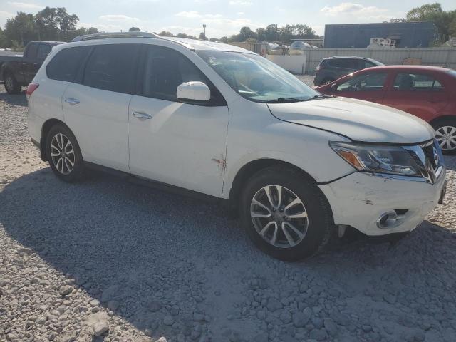 5N1AR2MM4FC683116 - 2015 NISSAN PATHFINDER S WHITE photo 4