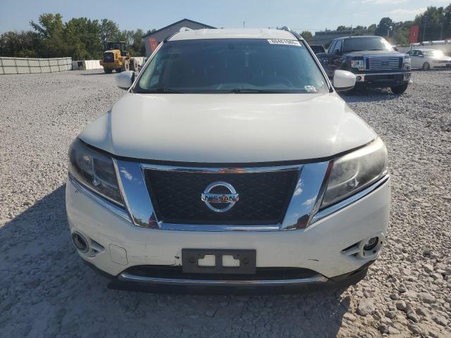 5N1AR2MM4FC683116 - 2015 NISSAN PATHFINDER S WHITE photo 5