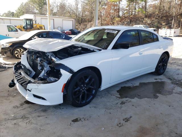 2C3CDXBGXMH533726 - 2021 DODGE CHARGER SXT WHITE photo 1