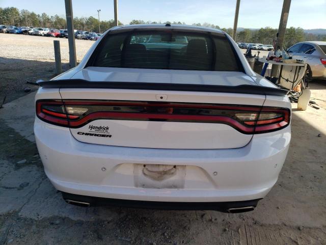 2C3CDXBGXMH533726 - 2021 DODGE CHARGER SXT WHITE photo 6