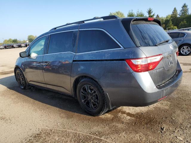 5FNRL5H46CB504819 - 2012 HONDA ODYSSEY EX GRAY photo 2