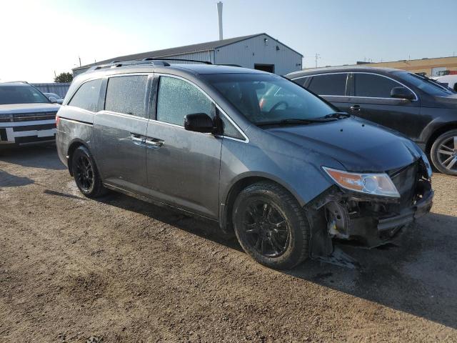 5FNRL5H46CB504819 - 2012 HONDA ODYSSEY EX GRAY photo 4