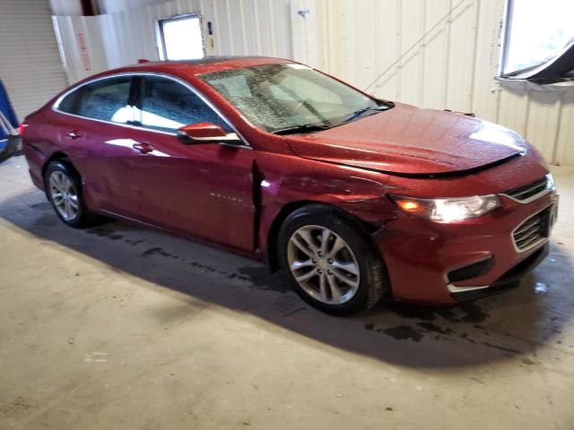 1G1ZD5ST4JF102151 - 2018 CHEVROLET MALIBU LT MAROON photo 4