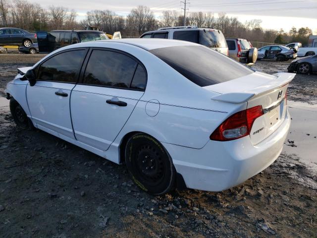 2HGFA1F3XAH532630 - 2010 HONDA CIVIC VP WHITE photo 2