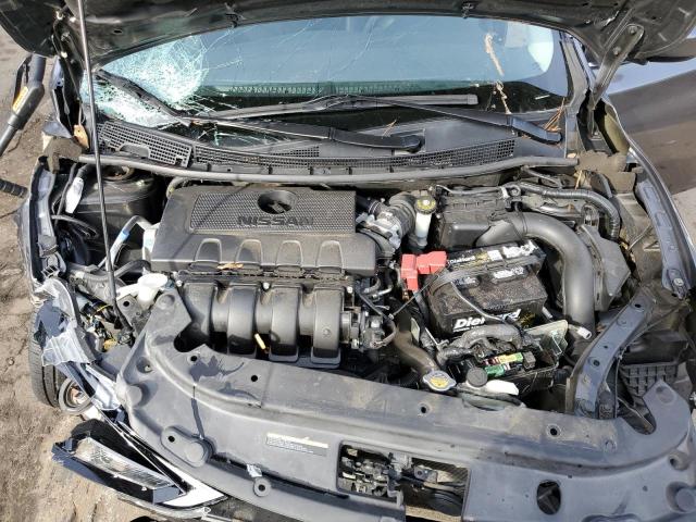 3N1AB7AP8GL671015 - 2016 NISSAN SENTRA S GRAY photo 11