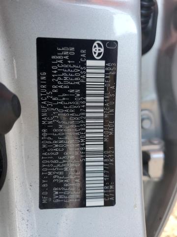 5YFB4MDE8SP287462 - 2025 TOYOTA COROLLA LE ვერცხლისფერი ფოტო 12