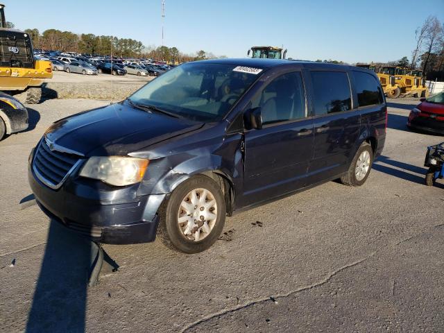 2A8HR44H48R698753 - 2008 CHRYSLER TOWN & COU LX BLUE photo 1