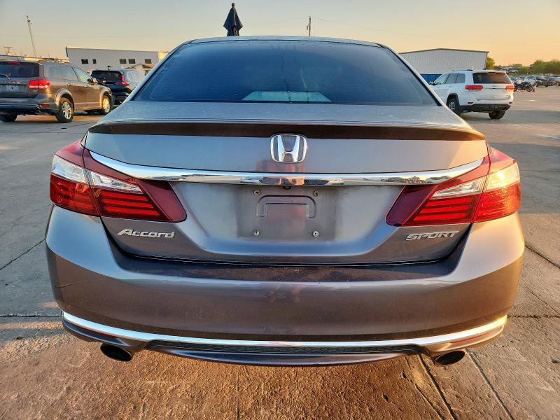 1HGCR2F53GA111519 - 2016 HONDA ACCORD SPORT Boz foto 6