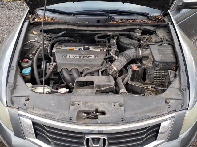 1HGCP26738A045210 - 2008 HONDA ACCORD EX GRAY photo 11