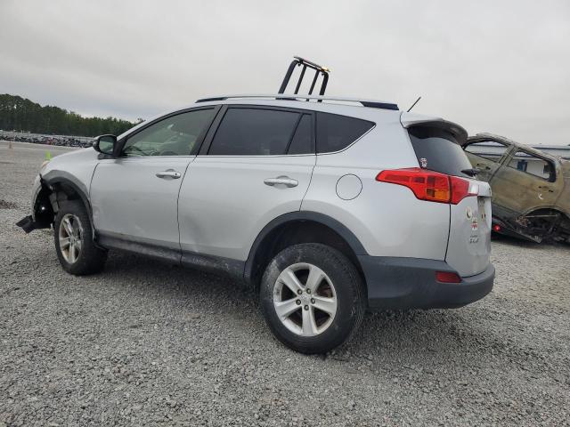 JTMRFREV4DD030003 - 2013 TOYOTA RAV4 XLE SILVER photo 2