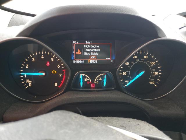 1FMCU0GD5HUC18932 - 2017 FORD ESCAPE SE 银色 照片 9