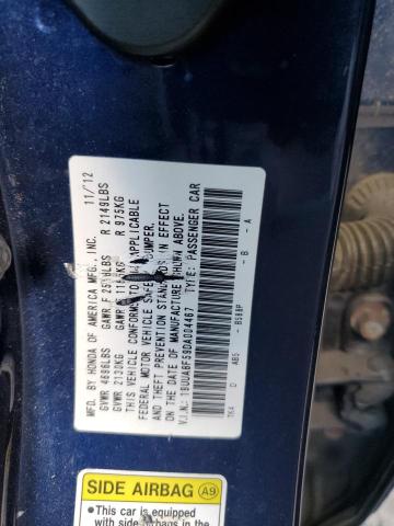 19UUA8F59DA004467 - 2013 ACURA TL TECH BLUE photo 12