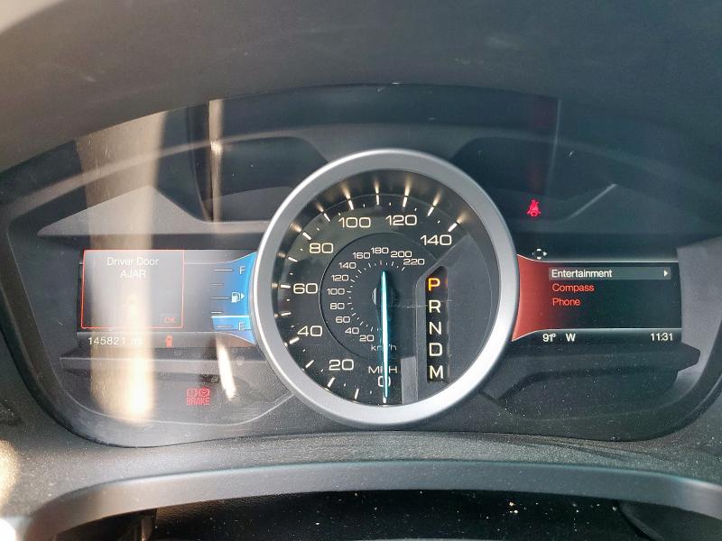 1FM5K7D8XEGA37009 - 2014 FORD EXPLORER XLT SILVER photo 9