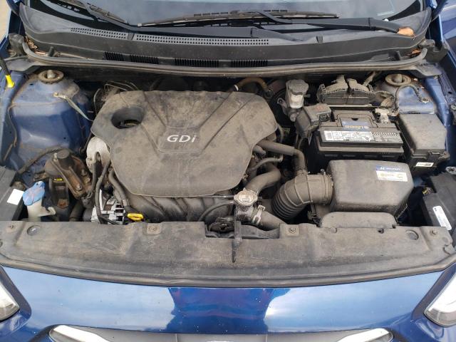 KMHCT5AEXFU232677 - 2015 HYUNDAI ACCENT GS BLUE photo 11