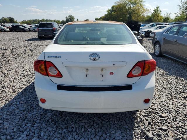JTDBL40E19J000454 - 2009 TOYOTA COROLLA BASE WHITE photo 6