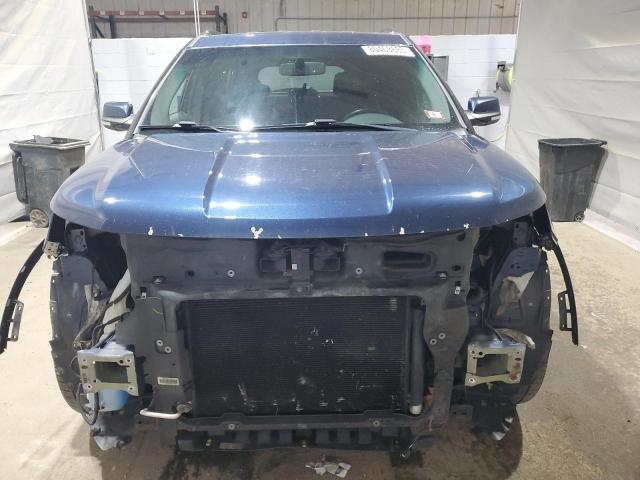 1FM5K8F88GGB88081 - 2016 FORD EXPLORER LIMITED BLUE photo 5