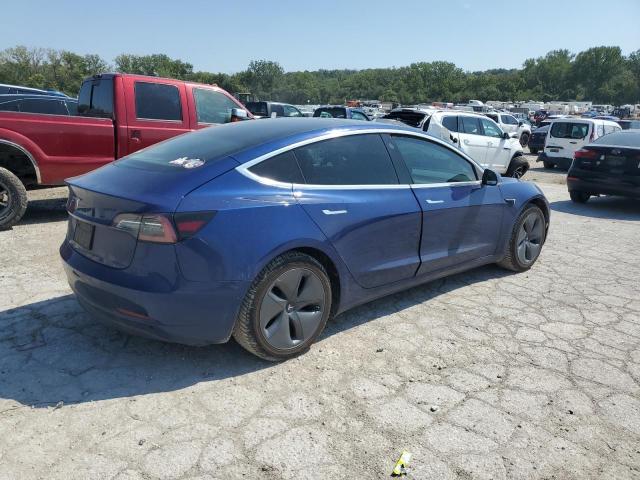 5YJ3E1EA0LF785017 - 2020 TESLA MODEL 3 BLUE photo 3
