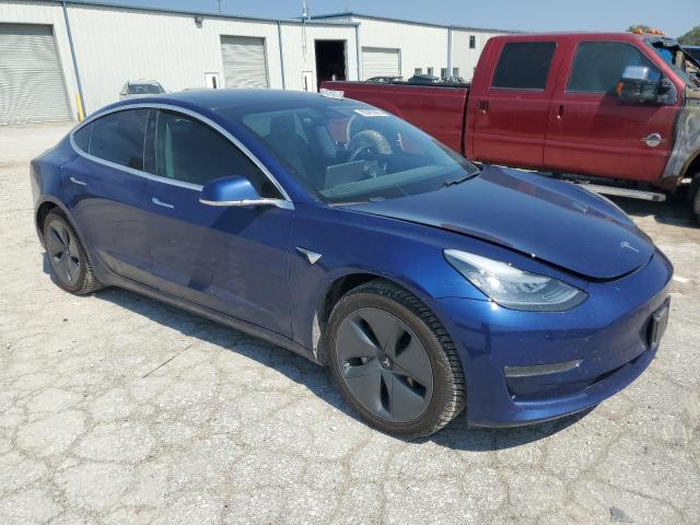 5YJ3E1EA0LF785017 - 2020 TESLA MODEL 3 BLUE photo 4