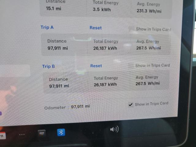 5YJ3E1EA0LF785017 - 2020 TESLA MODEL 3 BLUE photo 9