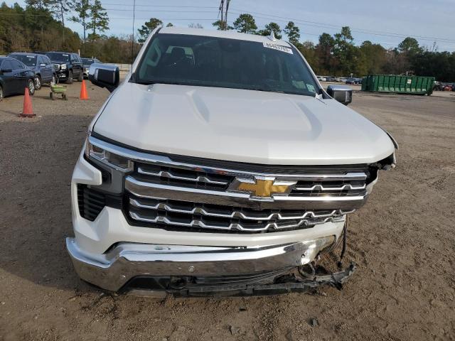 1GCPAEET9NZ635247 - 2022 CHEVROLET SILVERADO C1500 LTZ WHITE photo 5