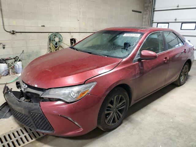 4T1BF1FK5GU579104 - 2016 TOYOTA CAMRY LE RED photo 1