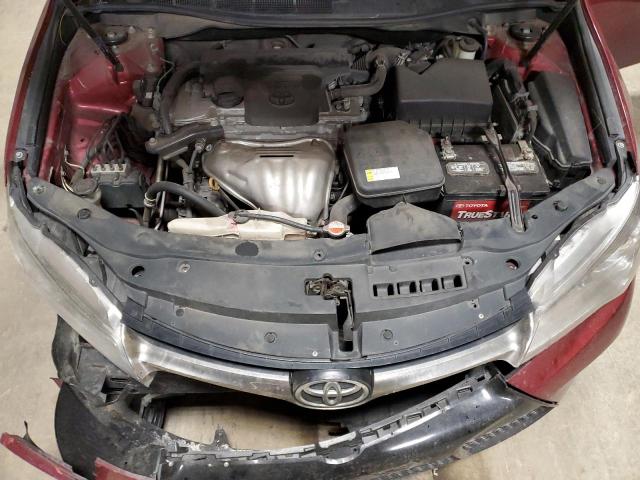 4T1BF1FK5GU579104 - 2016 TOYOTA CAMRY LE RED photo 11