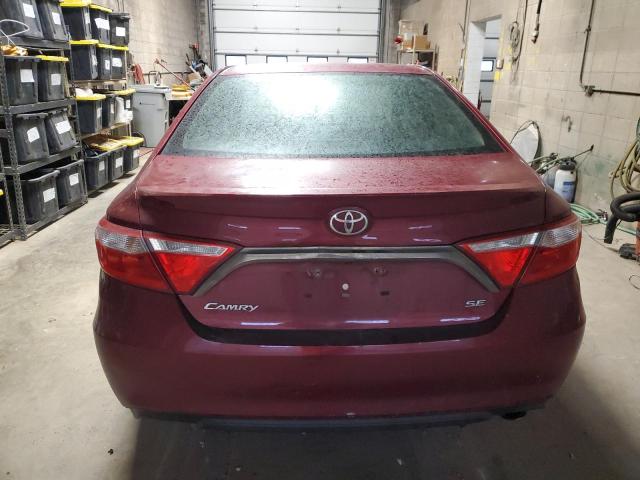 4T1BF1FK5GU579104 - 2016 TOYOTA CAMRY LE RED photo 6