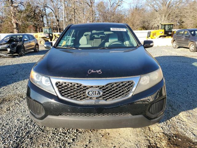 5XYKT3A16DG373388 - 2013 KIA SORENTO LX BLACK photo 5