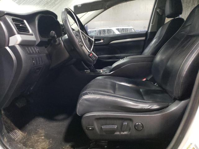 5TDJKRFH7FS166862 - 2015 TOYOTA HIGHLANDER XLE WHITE photo 7