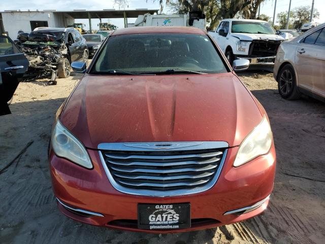 1C3CCBCB1CN109401 - 2012 CHRYSLER 200 LIMITED BURGUNDY photo 5