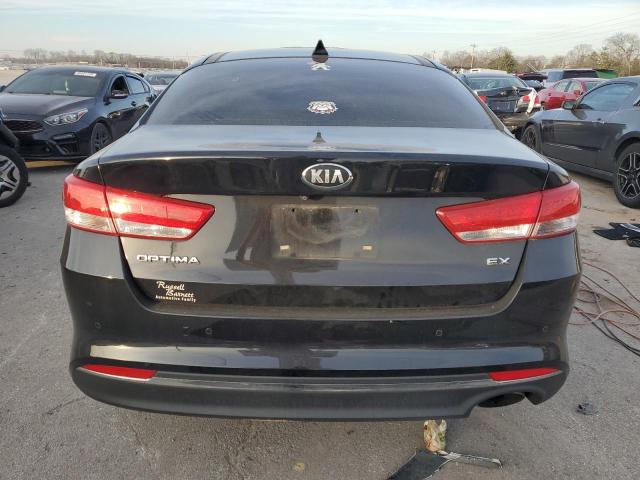 5XXGU4L33HG169908 - 2017 KIA OPTIMA EX BLACK photo 6