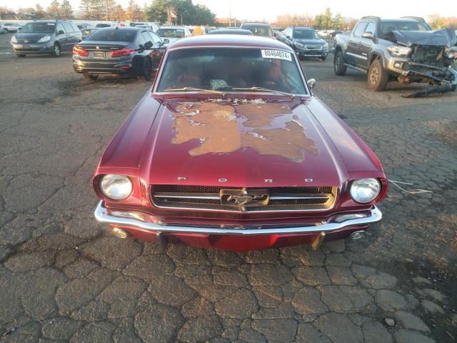 5F07F104586 - 1965 FORD MUSTANG RED photo 5