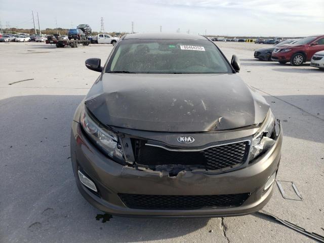 5XXGM4A70FG405286 - 2015 KIA OPTIMA LX GRAY photo 5