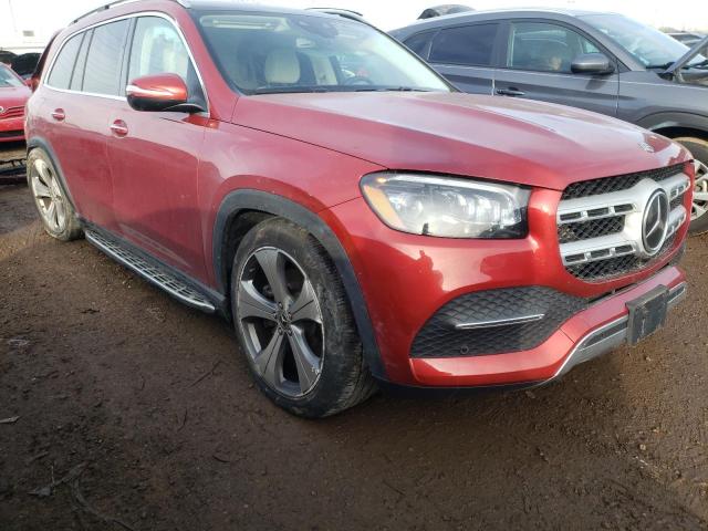 4JGFF5KE4MA423240 - 2021 MERCEDES-BENZ GLS 450 4MATIC RED photo 4