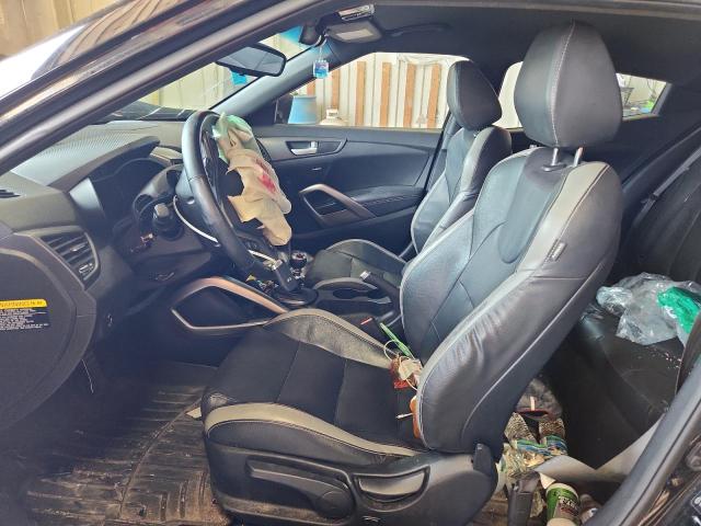 KMHTC6AE0GU276257 - 2016 HYUNDAI VELOSTER TURBO შავი ფოტო 7