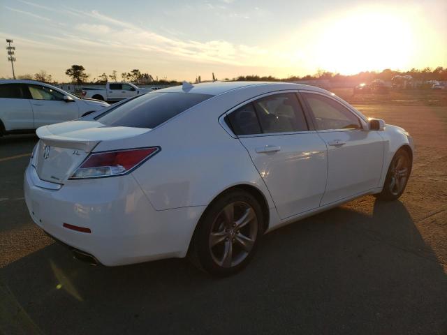 19UUA9F56DA002519 - 2013 ACURA TL TECH WHITE photo 3