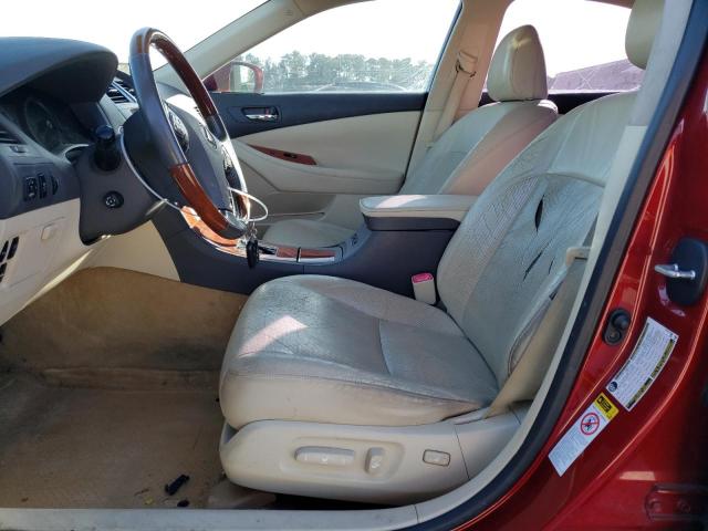 JTHBK1EG1A2379450 - 2010 LEXUS ES 350 BURGUNDY photo 7