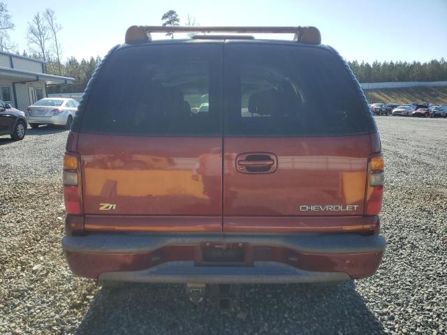 1GNEK13Z73R269524 - 2003 CHEVROLET TAHOE K1500 BURGUNDY photo 6