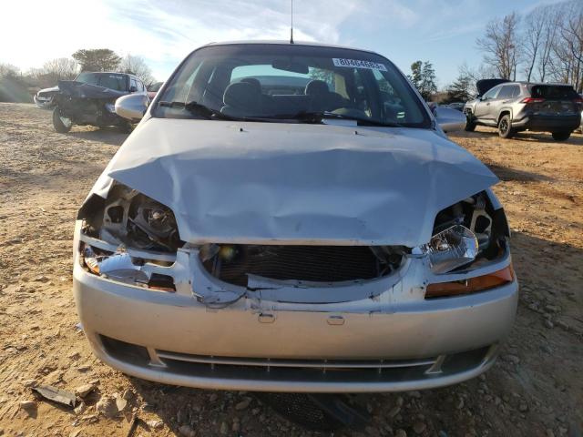 KL1TD52674B148311 - 2004 CHEVROLET AVEO SILVER photo 5