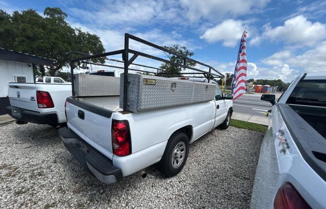 3GCEC14X36G208677 - 2006 CHEVROLET SILVERADO C1500 WHITE photo 4