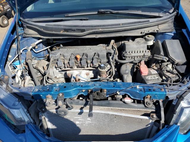 19XFB2F58EE245002 - 2014 HONDA CIVIC LX BLUE photo 11
