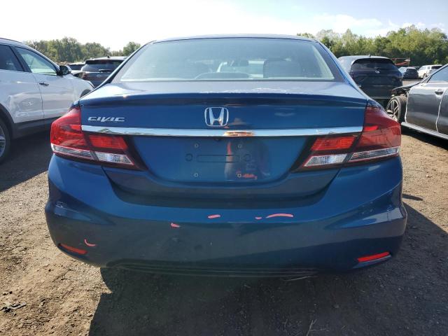 19XFB2F58EE245002 - 2014 HONDA CIVIC LX BLUE photo 6