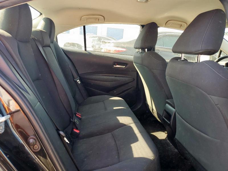JTDEPMAE7MJ181326 - 2021 TOYOTA COROLLA LE შავი ფოტო 10