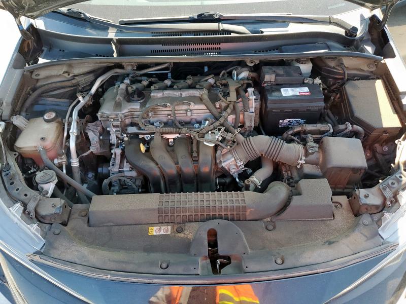 JTDEPMAE7MJ181326 - 2021 TOYOTA COROLLA LE შავი ფოტო 11