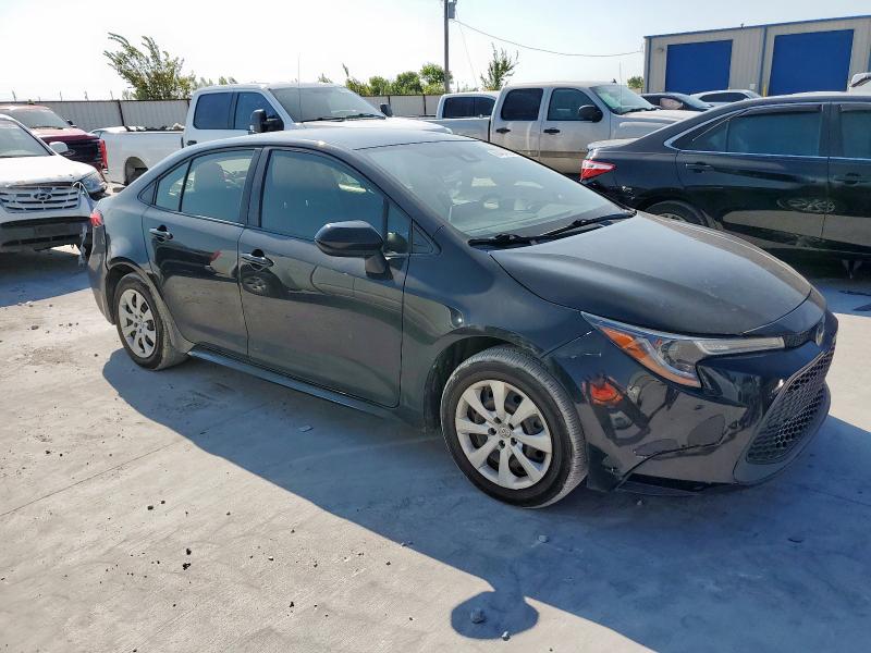 JTDEPMAE7MJ181326 - 2021 TOYOTA COROLLA LE შავი ფოტო 4
