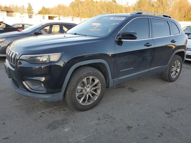 1C4PJMLB6KD442681 - 2019 JEEP CHEROKEE LATITUDE PLUS BLACK photo 1